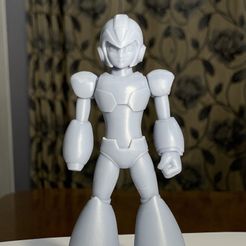 Mega Man X Fan Art Modelo de impresión en 3D, seberdra