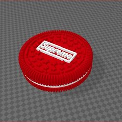 STL file Supreme cookie mold 🍪・3D printer model to download・Cults