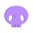 Calavera morada.stl Повязка на голову - куроми