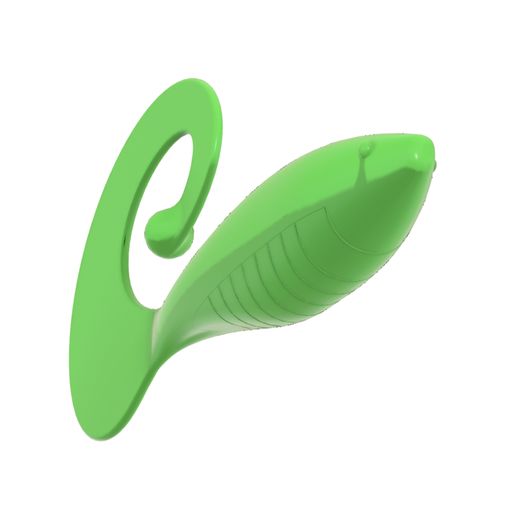 Mold "S Shad 2.5 inch" lure. 3D .STEP and .STL file for CNC and 3D print. 3D model