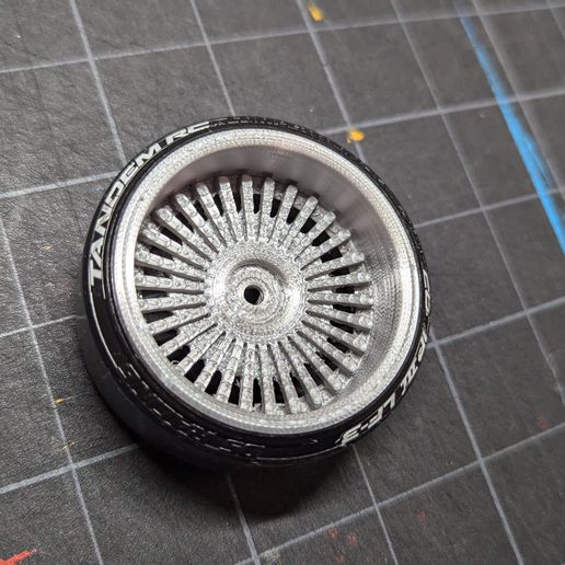 🛞 RAWC RC Drift Work Emitz inspired wheel / 6 & 9 Offset / 1:10