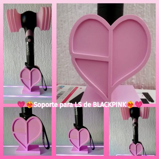 💡 Blackpink lightstick holder・ STL File for 3D printing・Cults