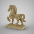033065.png Mechanical Horse Decor