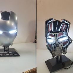 c86b5a69515c431301e89cc2c1570831_display_large.jpg Archivo STL gratis Iron Man MK2 MK 2 Mascarilla facial interior・Plan de la impresora 3D para descargar