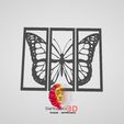 papillon.jpg Butterfly wall art