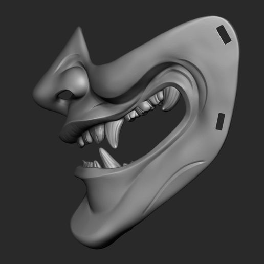 onimask3.jpg ONI MASK (half face)