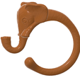 jewel-ring-02-v6-06.png A signet ring Elephant Luck Wealth jr-02 for 3d-print and cnc