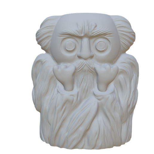 Подсвечник-в-стиле-мунка11.png Candlestick in the style of Edvard Munch - "Flame Expression"