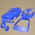 A020.png VOLVO AMAZON WAGON 1961 PRINTABLE CAR IN SEPARATE PARTS