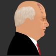 35.jpg Mikhail Gorbachev bust ready for full color 3D printing