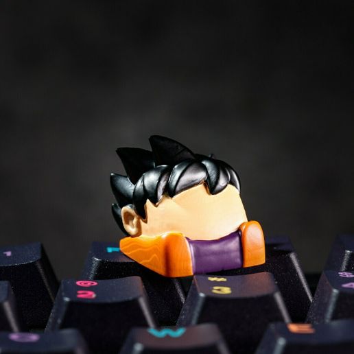 🐉 Dbz Keycaps Vol I - Dragon ball - Teclado mecânico・Arquivo STL