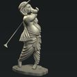 4.jpg Divine Golfer - Lord Ganesh Playing Golf