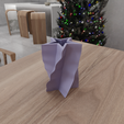 HighQuality4.png 3D Star Shaped Vase with 3D Stl Files & Christmas Decor, Flower Vase, 3D Print File, Christmas Gift, Decorative Vase, 3D Printing, Star Art