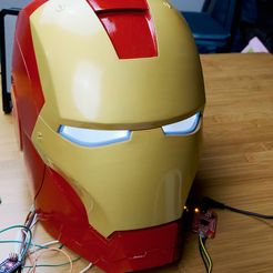 for-model-use.jpg Voice control Iron Man mark 3 Helmet-wearable