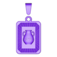 Greek-key-urn-faceted-recta-tag-pendant-charm--20x15mm.stl 罗马瓮琢面太阳射线吊坠饰品 3D 打印模型