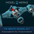 Tie-Brute-Graphic-8.jpg Tie Brute 1/72 Scale Model Kit