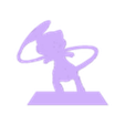 Mew_PSA.stl Pokemon TCG Mew Display Stand - PSA card holder version