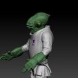 ScreenShot131.jpg Star Wars .stl ADMIRAL ACKBAR .3D action figure .OBJ Kenner style