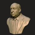 16.jpg Alfred Hitchcock bust sculpture 3D print model