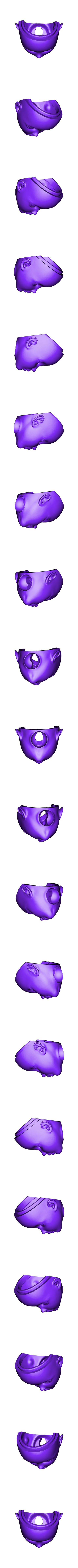Basic Human 00V2 NFO.stl BJD 1/3 75mm Head 00v2 - by SPARX