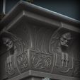 Coffin-Details-5.jpg Haunted Mansion Conservatory Coffin 3D printable sculpture