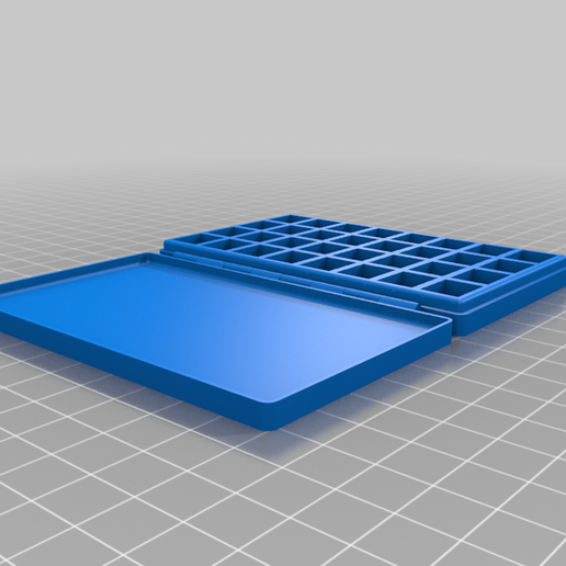 Box for components 3D model