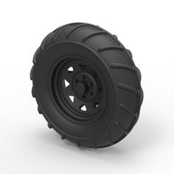 1.jpg 3D file Diecast Front wheel from Mud dragster・3D printable model to download, CosplayItemsRock