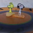 2.jpeg STL file Snoopy and Woodstock Snack Forks・3D printing model to download