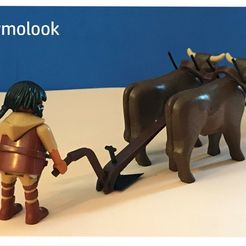 s-l1600-11.jpg Archivo STL ARADO MINIATURA MEDIEVAL BELEN ESCALA FIGURAS PLAYMOBIL・Idea de impresión 3D para descargar