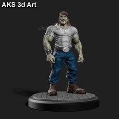 SB_v1_k1.jpg 3D-Datei Stilisierter Biker v1 3D-Druckmodell・3D-druckbare Vorlage zum herunterladen