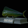 Base-mahi-mahi-15.png fish mahi mahi / common dolphin fish statue detailed texture for 3d printing