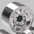 4.png Dodge RAM original 17'' Steel Wheels for 1/25 scale autos and dioramas!