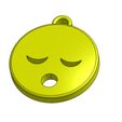 Näyttökuva-2021-06-28-213741.jpg Tired Emoji Keychain