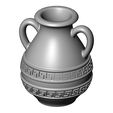 G-K-VASE-1-01.jpg Greek key strips vintage urn and vase 3D print model