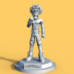 Izuku-Midoriya.754.jpg Archivo STL Iziku Midoriya, My Hero Academy・Modelo para descargar y imprimir en 3D