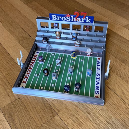 BroShark27 Football Stadium compatible with TeenyMates™