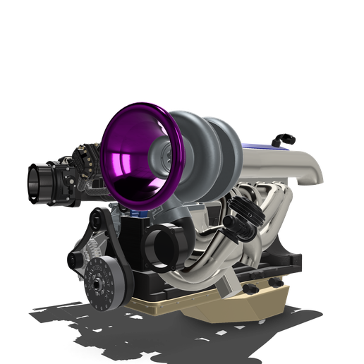 RB26 Nissan Race Engine - Cults3D 3D Model | 3Drop