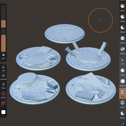 Free STL file BASES Exin Castillos BLUE SERIES 🏰・Model to download and 3D  print・Cults