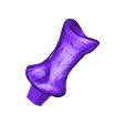 Manual_Phalange_Left_02.OBJ OBJ file Life size baby T-rex skeleton - Part 07/10・3D printer design to download
