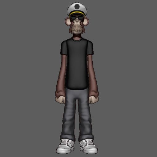 Super Bored Ape - Sea Captain