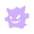 frente lila.stl Gengar Lamp
