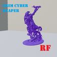 grimpromo2.jpg 'grim cyber reaper'  character model (6mm-10mm scale)