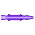 Hellstrike_Missile.stl 1/4" Sky Fortress for Human Armies