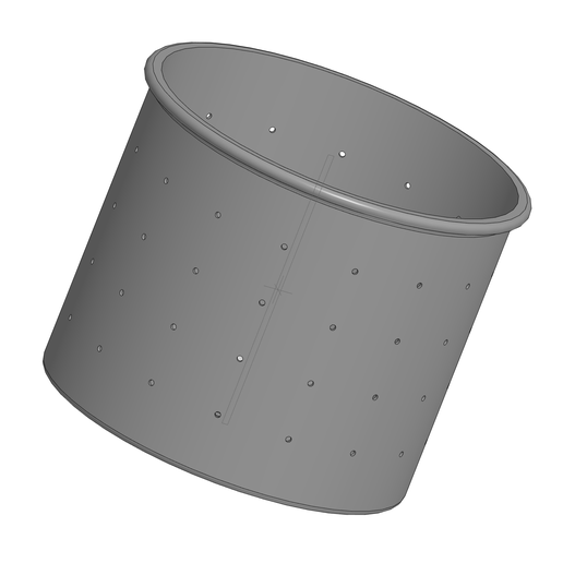 Hydroponic cups for aquarium plants and seedlings (Aquarium pot for plants 62*53)