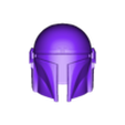 Mandalorean_4.OBJ Mandalorian Helmet V16