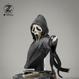 6.png GHOSTFACE BUST 3D PRINT