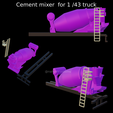 Proyecto-nuevo-2023-11-04T225622.035.png Cement mixer  for 1 /43 truck
