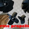 Marine Propellers.jpg 4 flaps marine propeller