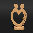 Shapr-Image-2024-01-18-175257.png Man Woman Heart and Roses Sculpture, Love Statue, Forever Eternal Love Couple In Love, romantic statuette, bodies in heart shape, Valentine's Day gift, Wedding, Anniversary