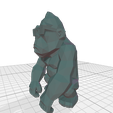 gorilla-AI3.png gorilla fasion gorilla with glasses